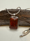 Red Jasper Pendant - Pendant - Ponderosa Designs Natural Stone Jewellery