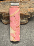 Salt Spring Island Rhodonite with bail -  - Ponderosa Designs Natural Stone Jewellery