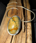 Australian Rainforest Jasper Pendant - Pendant - Ponderosa Designs Natural Stone Jewellery